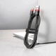 Кабель 3 метра Baseus Cafule USB - Micro-USB усиленная оплетка CAMKLF-H91 - изображение 6