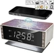 Настільний годинник Technoline WT487 Wireless Mobile Charging White/Brown - зображення 3
