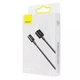 Кабель Baseus Superior Series Fast Charging Data Cable USB to iP 2.4A 2 м Black (CALYS-C01) - изображение 3