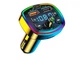 FM модулятор Bluetooth Q7 BT5.0 RGB підсвітка PD18W hand free - зображення 1