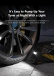 Автокомпресор портативний з автостопом та яскравим ліхтарем CarSun C3012, 150 PSI, 30л/хв (C3012) - изображение 3
