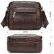 Сумка чоловіча флотар шкіряна Vintage 14988 Коричнева - зображення 3