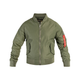 Куртка літня Sturm Mil-Tec US Summer MA1 Flight Jacket Olive 2XL (10401501) - зображення 1