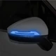 Светоотражающие защитные наклейки Bodasan на зеркала заднего вида автомобиля 2 шт Синий (MRS5) - изображение 8