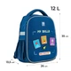 Рюкзак школьный каркасный Kite Next Level K24-555S-8 35x26x13 см 888 г синий - изображение 2