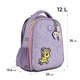 Рюкзак школьный каркасный Kite Tokidoki TK24-555S 35x26x13 см 908 г сиреневый - изображение 2
