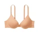 Бюстгальтер Victoria's Secret Pink WEAR EVERYWHERE PUSH-UP BRA Бежевий Пралине 36E (80E) - изображение 1