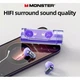 TWS-навушники MONSTER Airmars XKT13 violet - зображення 2