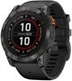 Смарт-часы Garmin Fenix 7X Pro Solar Slate Grey w. Black Band (010-02778-00/01) - изображение 1
