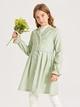 Платье, пальто для девочки SHEIN Мятный в горошек (JIT7074222 mint (134 см (9 лет)) - изображение 3