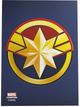 Koszulki na karty Gamegenic Marvel Champions Art Sleeves 66 x 91 mm Captain Marvel 50 + 1 szt (4251715409572) - obraz 1