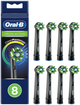 Насадки для зубної щітки Oral-B Cross Action Black 8 шт (4210201325529) - зображення 1