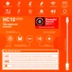 Портативная Bluetooth-колонка Hoco HC10 Sonar sports BT speaker Red - изображение 3