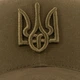 Кепка VILSS ГЕРБ+UA VBC-06-GUA-BR10-2295-S 57-59 Хаки - изображение 3