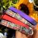 Силиконовый ремешок MRK для фитнес браслета Xiaomi Mi Band 7/6/5 черный с рисунком Вышиванка с металлической кнопкой (mrk3186) - изображение 6
