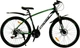 Велосипед Cross Tracker 26" Рама 17" 2022 Black-Green (26CTA-004629) - зображення 1