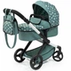 Коляска для ляльки Bayer Design Xeo Green Star (17058AA) - зображення 1