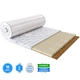 Матрац топпер двосторонній ортопедичний 120x200 см Висота 5 см ЕММ SCANDI LOFOTEN Memory Foam 7-zone effect+Coconut coir Безпружинний - зображення 1