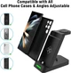 Станция быстрой беспроводной зарядки 3 в 1, док-станция для Samsung/Galaxy Watch/ Bluetooth Earbuds Type-C - изображение 2