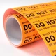 Рулон наклеек для тонировщика "Do Not Roll Down" (841) - изображение 2