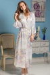 Роскошный длинный халат Mia-Amore 5999 S/M Принт - изображение 1