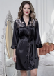 Рубашка-халат Mia-Amore 8937 48(XL) Черный - изображение 1