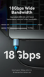 Кабель HDMI Vention HDMI to HDMI 2.0 4K@60Hz 18 Гбіт/с HDR 3D Ultra HD Dolby True HD 2 м Black (ALHSH) - зображення 3