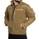 Флисовая кофта тактическая MFH «Combat» Coyote Tan, 4XL - изображение 6