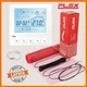 Кабельный мат Flex 175Вт/м² теплый пол электрический под плитку 3,5 м² /612,5 Вт с программируемым терморегулятором AC819H - изображение 1