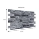 Декоративная ПВХ панель Sticker Wall 96 х 48см х 4мм (D) SW-00001554 - изображение 3