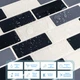 Самоклеющаяся полиуретановая плитка Sticker Wall черный серый молочный кирпич 305х305х1мм (D) SW-00001329 - изображение 4