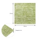 Декоративная 3D панель самоклейка под кирпич DEEP Green 700х770х5мм (069) SW-00000171 - изображение 3
