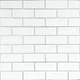 Панель стеновая 70*70cm*5mm белый кирпич с серебром (D) SW-00001502 - изображение 1