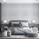 Панель стеновая 70*70cm*5mm белый кирпич с серебром (D) SW-00001502 - изображение 6