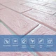 Панель стеновая 70*70cm*5mm розовий кирпич с серебром (D) SW-00001501 - изображение 4