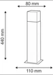 Уличный светильник Goldlux 304629 New York E27 1x12W IP44 - изображение 7