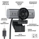 Веб-камера Logitech MX Brio 705 for Business 4K Graphite (960-001530) - изображение 9