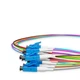 Набор цветных оптических пигтейлов NanoConnect LC/UPC LSZH, Singlemode G.652.D (SM), Simplex, 0,9мм - 1,5 м (12 шт.) - изображение 4