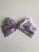 Бант для волос на заколке заколка шпилька Honey Fashion Accessories фиолетовый (12-27) - изображение 2