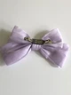 Бант для волос на заколке заколка шпилька Honey Fashion Accessories фиолетовый (12-27) - изображение 3