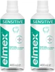Упаковка ополаскивателя для рта Elmex Sensitive Plus 400 мл х 2 шт (2172000018844) - изображение 1