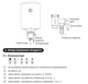 Бойлер Midea F6D, 73 л, сухий тен (D80-15F6D) - зображення 5