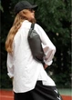 Женская сумка Sambag HOLSTER MSH Графитовая 36 х 14 х 4 см (87113009) - изображение 6