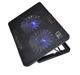 Охлаждающая подставка для ноутбука 15,6 дюймов Pccooler PAD N99, 2x140mm, BLUE LED 1300RPM - изображение 3