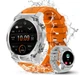 Смарт-часы Smart Watch Oukitel BT-50 IP68 AMOLED Silver-Orange - изображение 1
