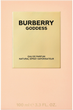 Woda perfumowana damska Burberry Goddess 100 ml (3616302020652) - obraz 2