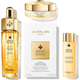 Zestaw do pielęgnacji twarzy Guerlain Abeille Royale Wodny olejek młodości 50 ml + Ujędrniający lotion 40 ml + Serum 7 x 0.6 ml + Krem 15 ml + Kosmetyczka (3346470619784) - obraz 2