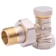 Кран радиаторный Fado Classic 1/2"x1/2" угловой нижний, латунь, РВ-РН (KR02) - изображение 1