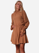 Sukienka z golfem damska Ax Paris DA1645 XL Camel (5063259013196) - obraz 1