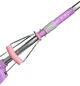 Швабра с отжимом Мій Дім Middle Soft с мягкой губкой Розовая (SMD10157/P) - изображение 5